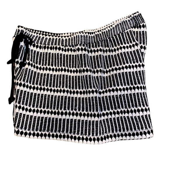 Atina Cristina Pants - Atina Cristina Aztec Knit Elastic Waist Shorts
